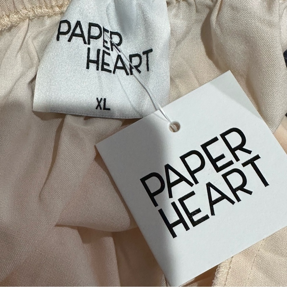 Paper Heart Palm Landscape Tie Back Dress Size XL – NWT - Picture 5 of 8